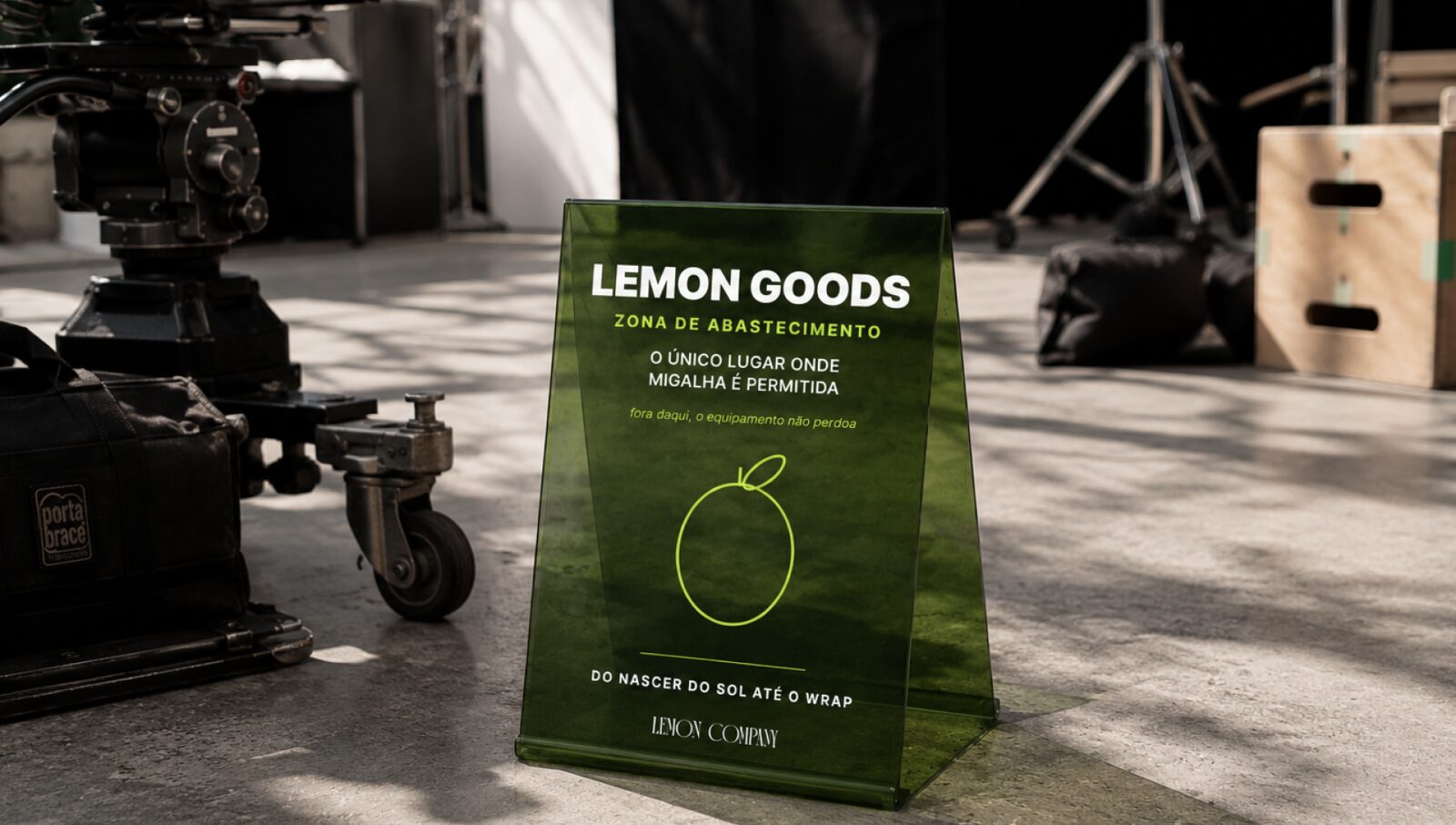 Lemon Goods — menu do dia no set